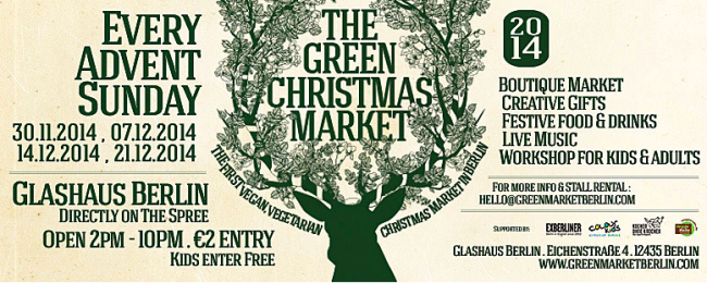 green christmas market